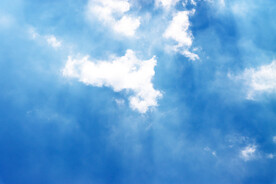 蓝天白云