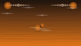 乱线 圆圈渐变 泡泡