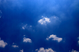 蓝天白云
