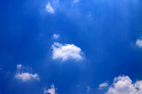 蓝天白云