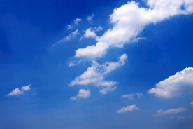 蓝天白云
