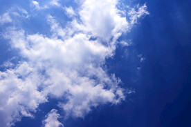 蓝天白云