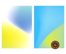 清新时尚渐变背景