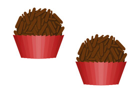 巧克力纸杯蛋糕