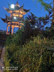 广安城北人工湖法制亭