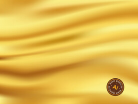 黄丝绸背景