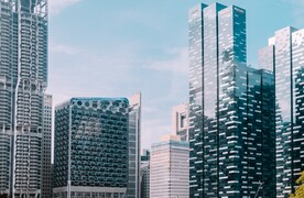 新加坡 城市 滨海 建筑 