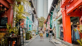 新加坡 城市 滨海 建筑 