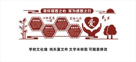 感恩文化墙 