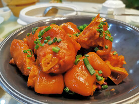 红烧猪脚猪蹄卤猪脚海报餐牌 