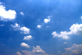蓝天白云