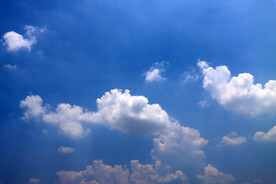 蓝天白云