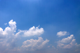 蓝天白云