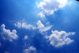 蓝天白云