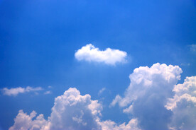 蓝天白云