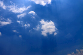 蓝天白云
