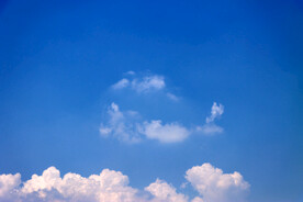蓝天白云