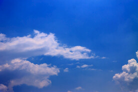 蓝天白云