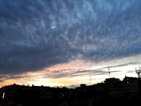 夕阳  