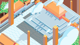 城市地标建筑插画手绘