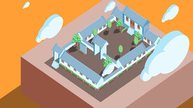 城市地标建筑插画手绘