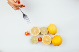 切片柠檬新鲜水果