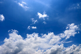 蓝天白云