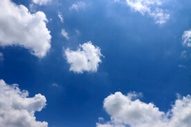 蓝天白云