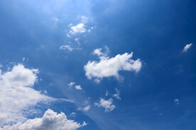 蓝天白云