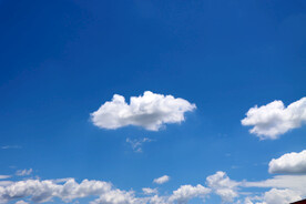 蓝天白云