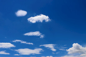 蓝天白云