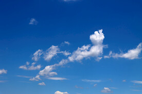 蓝天白云