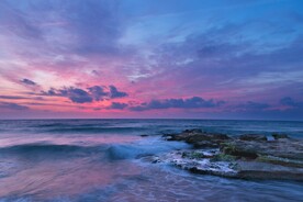 晚霞 夕阳 日出