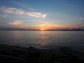 晚霞 夕阳 日出
