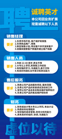 招聘展架