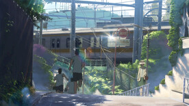 动漫日漫场景插画建筑