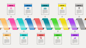 商务时间轴PPT元素