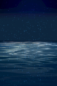 夜晚海水渐变背景图大海