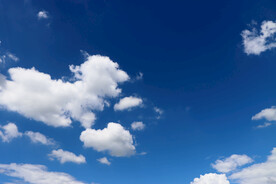 蓝天白云