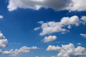 蓝天白云