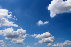 蓝天白云