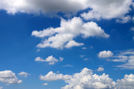 蓝天白云