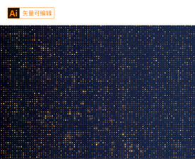 金色光点动感背景