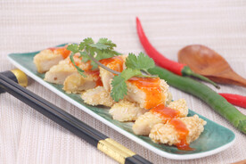 面包糠炸鸡排