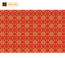 中国传统图案背景