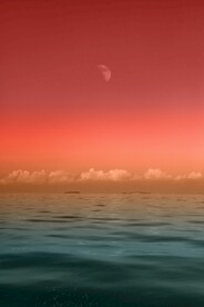 海上星空