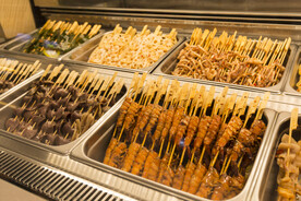 自助烧烤麻辣串串美食