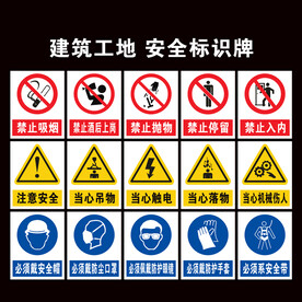 安全标识牌