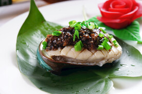 豉椒鲜鲍