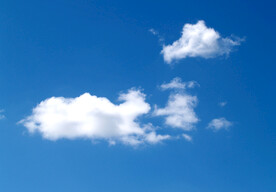 蓝天白云天空